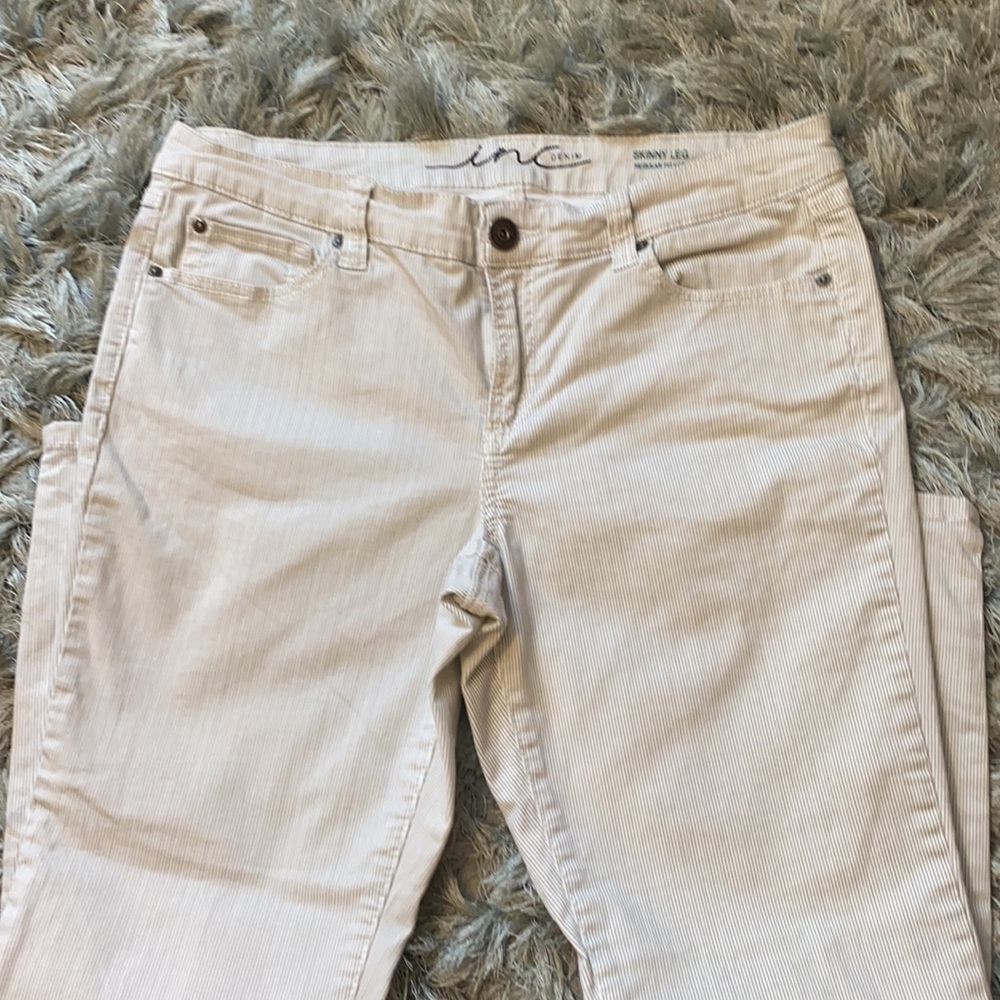 INC Denim Skinny Crop - Picture 5 of 7